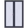 Ціноутворення Внутрішні двері 1600x2300 мм REHAU Z74/60 ANTHRACITE_GREY_STRUKTURAL з двох сторін