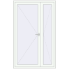 Ціноутворення Внутрішні двері 1400x2250 мм REHAU Т94/60 Білий (RAL 9016) з двох сторін
