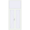 Ціноутворення Внутрішні двері 1200x2800 мм Altest RAL 9016 Traffic white з двох сторін