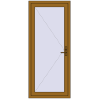 Ціноутворення Внутрішні двері 900x2100 мм REHAU Z74/60 LIGHT_OAK з двох сторін