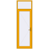 Ціноутворення Внутрішні двері 870x2700 мм Altest RAL 1003 Signal yellow ззовні