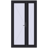 Ціноутворення Внутрішні двері 1200x2200 мм REHAU Т94/60 BLACK_ULTI-MATT з двох сторін