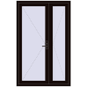 Ціноутворення Внутрішні двері 1300x2050 мм REHAU Т94/60 BLACK_BROWN з двох сторін