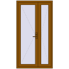 Ціноутворення Внутрішні двері 1120x2100 мм REHAU Т94/60 GOLDEN OAK з двох сторін