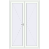 Ціноутворення Внутрішні двері 1400x2250 мм REHAU Т94/60 Білий (RAL 9016) з двох сторін