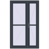 Ціноутворення Внутрішні двері 1240x2050 мм REHAU Z74/60 ANTHRACITE_GREY_STRUKTURAL з двох сторін