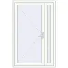 Ціноутворення Внутрішні двері 1200x1900 мм REHAU Т94/60 Білий (RAL 9016) з двох сторін