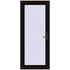 Ціноутворення Внутрішні двері 900x2100 мм REHAU Т94/60 BLACK_BROWN з двох сторін
