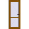 Ціноутворення Внутрішні двері 830x2010 мм REHAU Т94/60 GOLDEN OAK з двох сторін