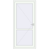 Ціноутворення Внутрішні двері 950x2050 мм REHAU Т94/60 Білий (RAL 9016) з двох сторін