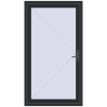 Ціноутворення Внутрішні двері 1110x2000 мм Altest RAL 9017 Traffic black з двох сторін