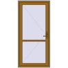 Ціноутворення Внутрішні двері 1000x2100 мм REHAU Z74/60 LIGHT_OAK з двох сторін