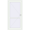 Ціноутворення Внутрішні двері 1000x2050 мм REHAU Т94/60 Білий (RAL 9016) з двох сторін