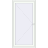 Ціноутворення Внутрішні двері 1070x2070 мм REHAU Z74/60 Білий (RAL 9016) з двох сторін