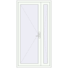 Ціноутворення Внутрішні двері 1160x2220 мм REHAU Z74/60 Білий (RAL 9016) з двох сторін