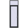 Ціноутворення Внутрішні двері 870x2700 мм Altest RAL 9017 Traffic black ззовні