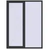Ціноутворення Вікна 1500x2000 мм REHAU Euro 60 ANTHRACITE_GREY_GLATT з двох сторін