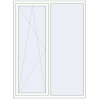 Ціноутворення Вікна 1420x1900 мм REHAU Euro 70