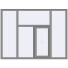 Ціноутворення Вікна 2000x1500 мм Altest Pony 375 RAL 9007 Grey aluminium з двох сторін