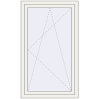 Ціноутворення Вікна 850x1440 мм REHAU Euro 60
