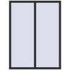 Ціноутворення Вікна 1250x1650 мм REHAU Brillant-Design ANTHRACITE_GREY_GLATT з двох сторін