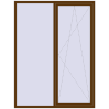 Ціноутворення Вікна 1720x2280 мм REHAU SYNEGO MD WALNUT ззовні