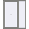 Ціноутворення Вікна 1200x1500 мм Altest Pony 375 RAL 9007 Grey aluminium з двох сторін