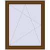 Ціноутворення Вікна 1100x1300 мм REHAU Euro 70 WALNUT з двох сторін
