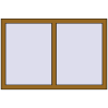 Ціноутворення Вікна 1200x800 мм REHAU Euro 70 LIGHT_OAK з двох сторін