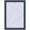 Ціноутворення Вікна 1200x1600 мм REHAU Euro 60 ANTHRACITE_GREY_STRUKTURAL ззовні