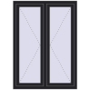 Ціноутворення Вікна 1050x1450 мм REHAU Euro 70 BLACK_ULTI-MATT з двох сторін