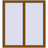 Ціноутворення Вікна 1000x1100 мм REHAU Euro 70 GOLDEN OAK з двох сторін