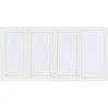 Ціноутворення Вікна 2400x1200 мм Altest Pony 375 RAL 9016 Traffic white з двох сторін