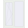 Ціноутворення Вікна 1000x1300 мм REHAU Brillant-Design