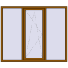 Ціноутворення Вікна 1750x1450 мм REHAU Euro 60 GOLDEN OAK з двох сторін