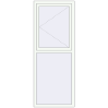 Ціноутворення Вікна 770x2010 мм REHAU Brillant-Design Білий (RAL 9016) з двох сторін