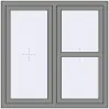 Ціноутворення Вікна 1200x1200 мм Altest Pony 375 RAL 9007 Grey aluminium з двох сторін