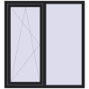Ціноутворення Вікна 1300x1400 мм REHAU Euro 70