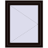 Ціноутворення Вікна 800x1000 мм REHAU Euro 60 BLACK_BROWN з двох сторін