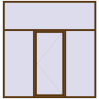 Ціноутворення Вікна 2500x2600 мм REHAU Brillant-Design WALNUT з двох сторін