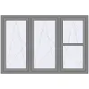 Ціноутворення Вікна 1800x1200 мм Altest Pony 375 RAL 9007 Grey aluminium з двох сторін