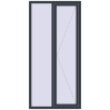 Ціноутворення Вікна 1050x2180 мм REHAU SYNEGO MD ANTHRACITE_GREY_STRUKTURAL з двох сторін