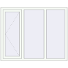 Ціноутворення Вікна 1500x1200 мм REHAU Euro 70 Білий (RAL 9016) з двох сторін