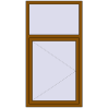 Ціноутворення Вікна 900x1700 мм REHAU Euro 60 GOLDEN OAK з двох сторін