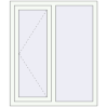 Ціноутворення Вікна 1000x1200 мм REHAU Euro 60 Білий (RAL 9016) з двох сторін