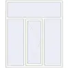 Ціноутворення Вікна 1460x1710 мм REHAU Euro 60 Білий (RAL 9016) з двох сторін