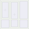 Ціноутворення Вікна 1500x1500 мм Altest Pony 375 RAL 9016 Traffic white з двох сторін