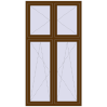 Ціноутворення Вікна 1200x2250 мм REHAU SYNEGO MD WALNUT з двох сторін