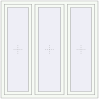 Ціноутворення Вікна 1500x1500 мм Altest Pony 375 RAL 9016 Traffic white з двох сторін