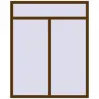 Ціноутворення Вікна 1375x1700 мм REHAU Euro 70 WALNUT з двох сторін
